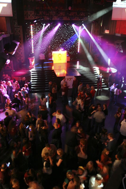Members of the Virginia Tech community gathered at Maroon Effect