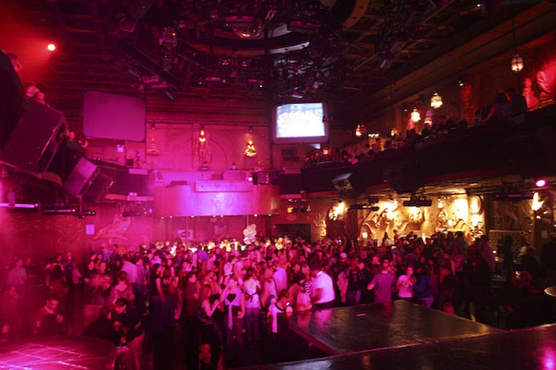 A large crowd gathered inside Webster Hall for Maroon Effect