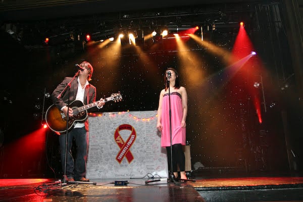 A live stage performance during Maroon Effect